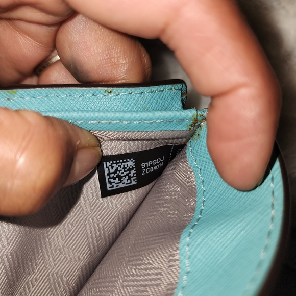 Michael Kors Mint Green Crossbody Bag-SOLD - Picture 6 of 13